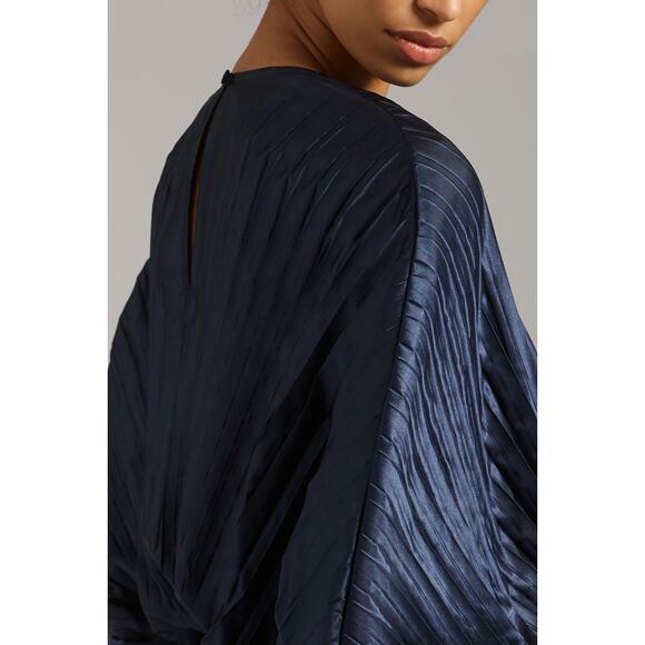 Nikasha Pleated Blouse Anthropologie - New Medium - Picture 2 of 8